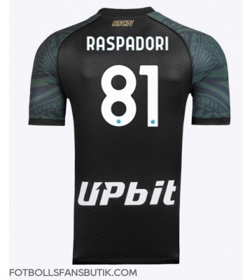 SSC Napoli Giacomo Raspadori #81 Replika Tredje Tröja 2023-24 Kortärmad